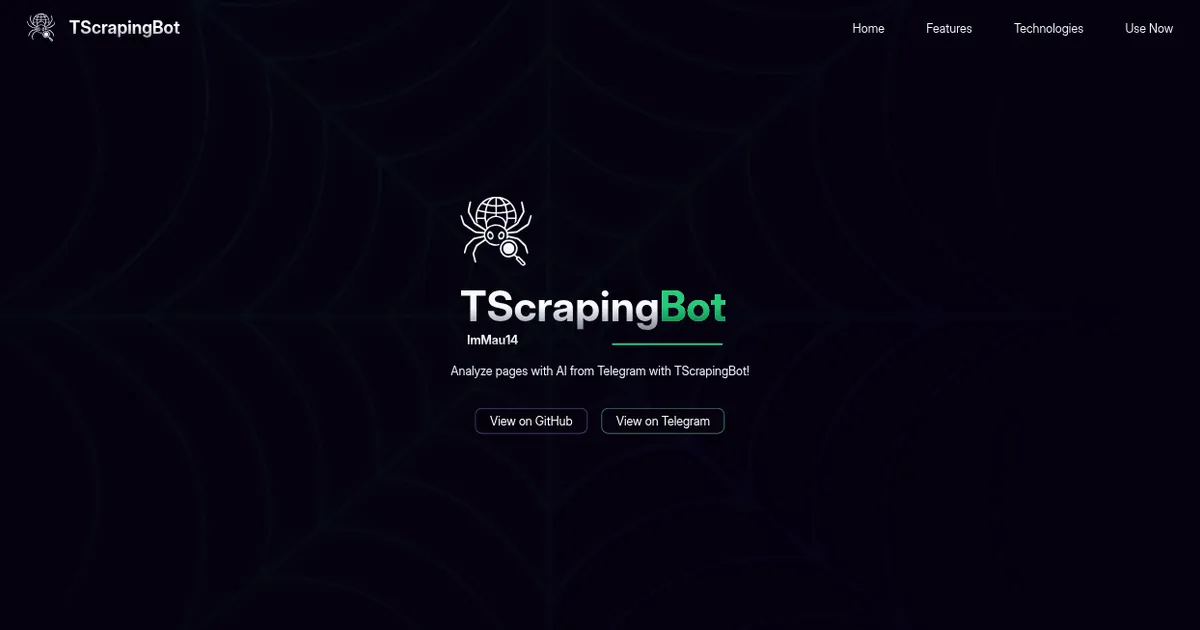TScrapingBot Website